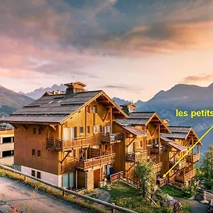 Appartement Les Petits Eterlous T3 36m2 A Puy St Vincent 1800 Alpes Du Sud 6 Personnes Parking Prive Couvert, Puy-Saint-Vincent